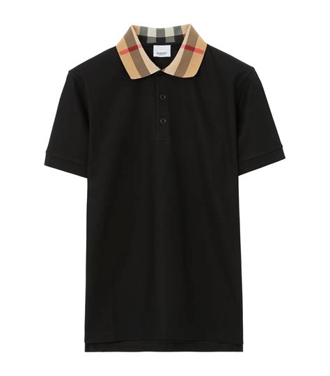 men burberry shirt collar|check collar polo shirt Burberry.